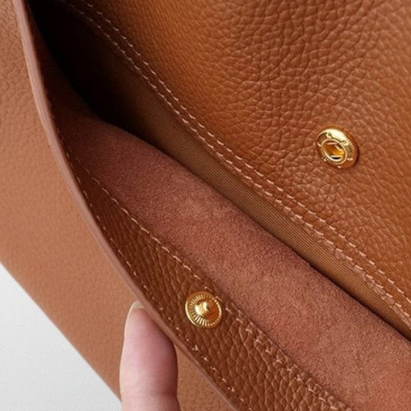 Valérie Dupré – Elegante bolso de hombro de cuero vegano