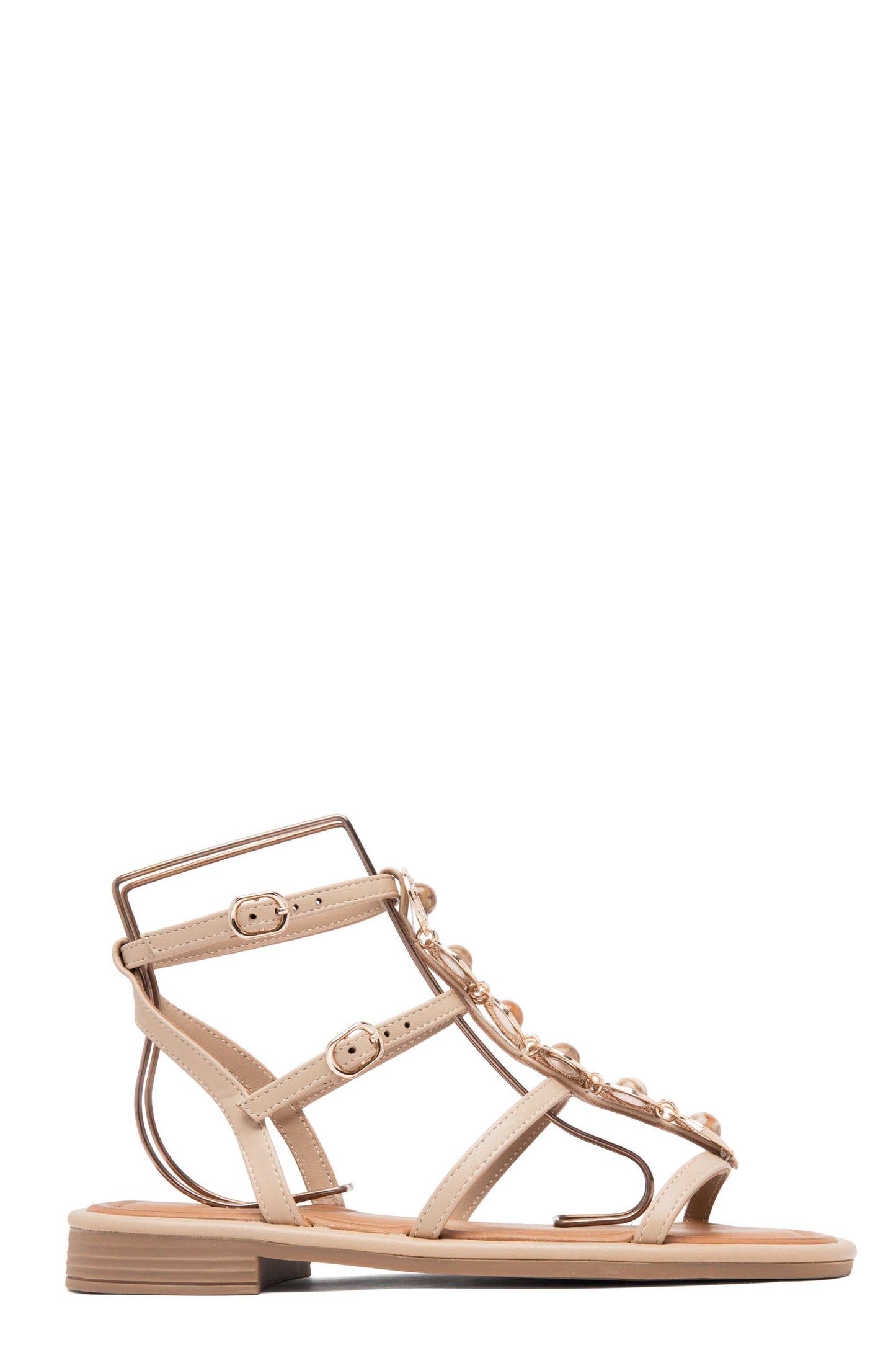 Sandalia Taupe Victorine