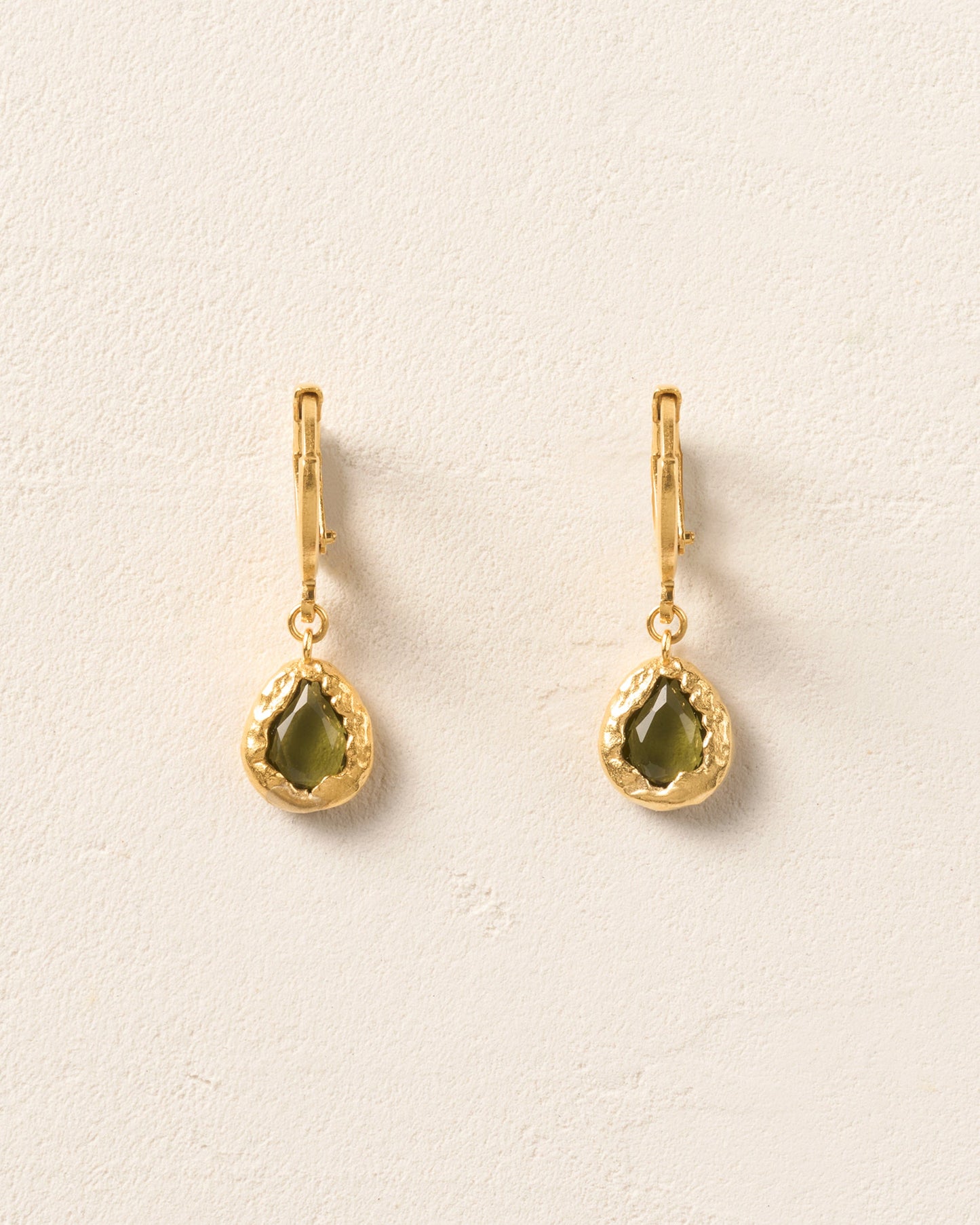 Aros Lysia Verde Oscuro