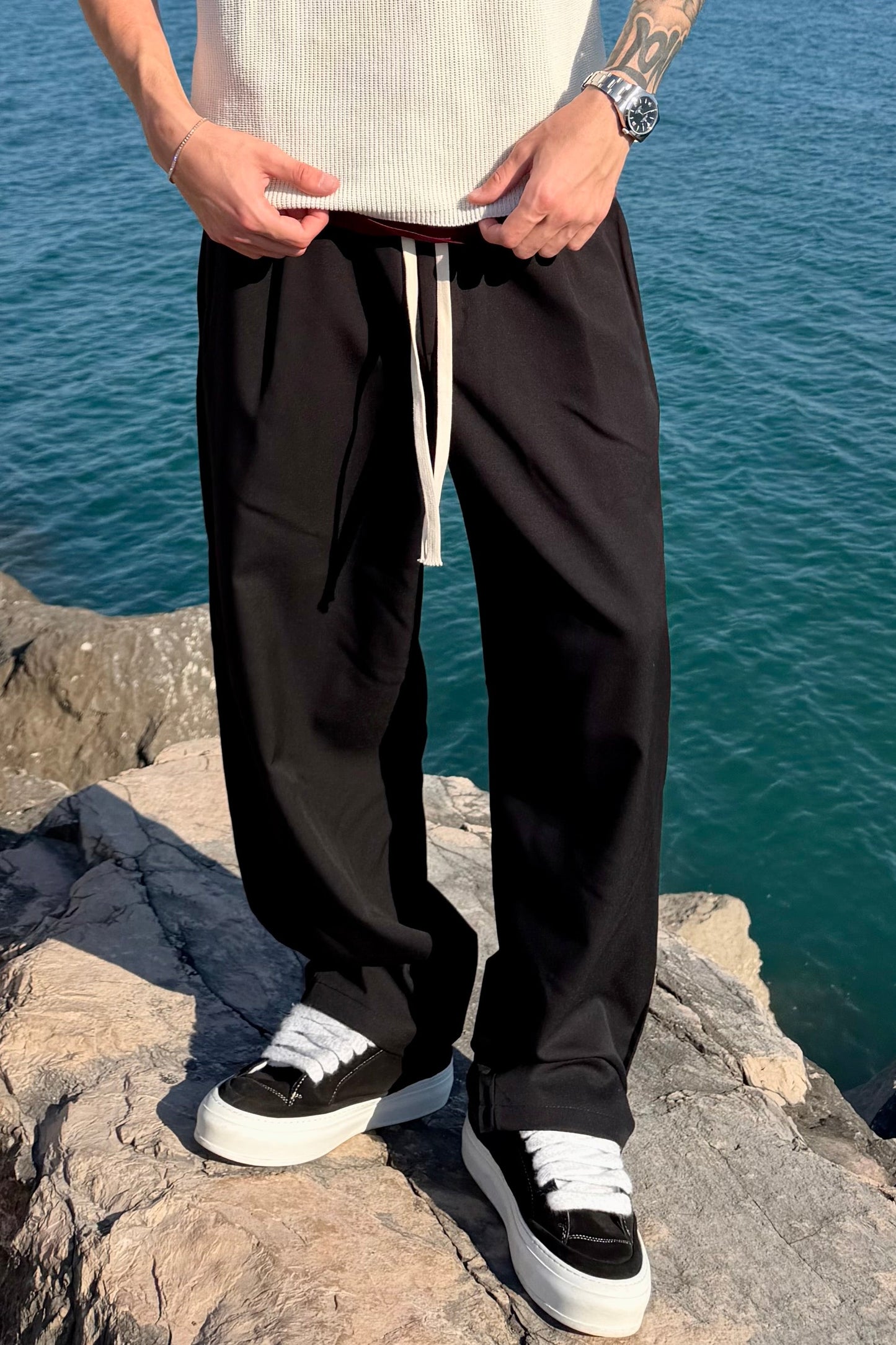 Pantalón Elegante Negro