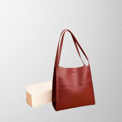 Valérie Dupré – Elegante bolso de hombro de cuero vegano