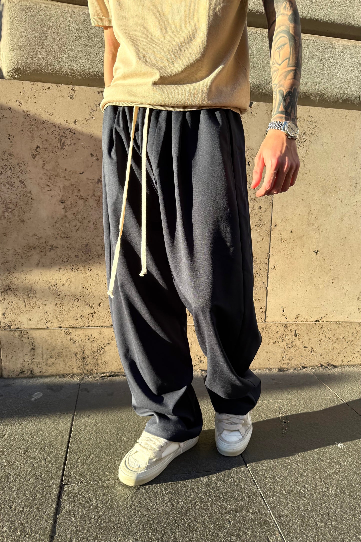 Pantalón Elegante Azul Noche