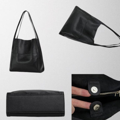 Valérie Dupré – Elegante bolso de hombro de cuero vegano
