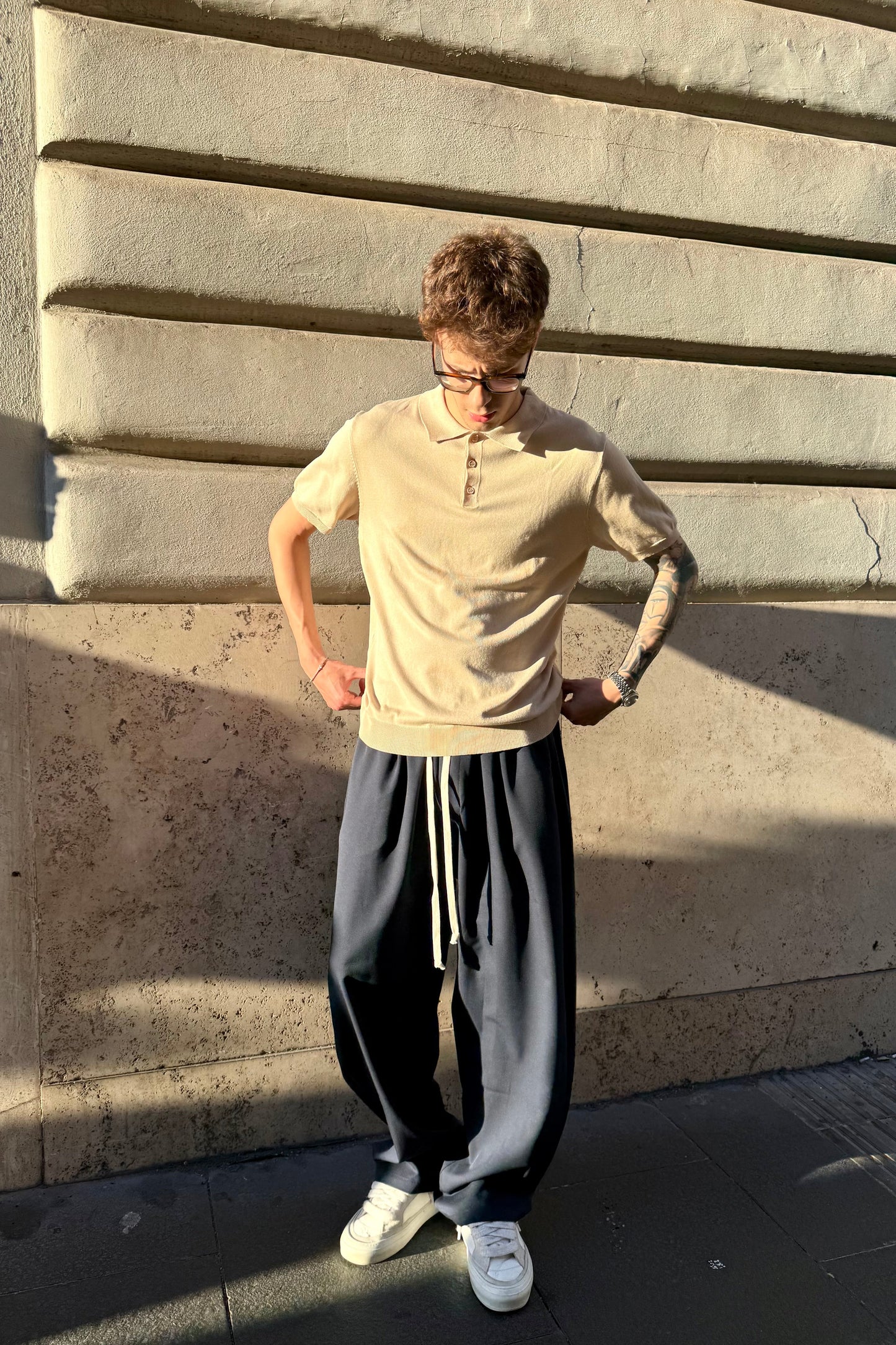 Pantalón Elegante Azul Noche