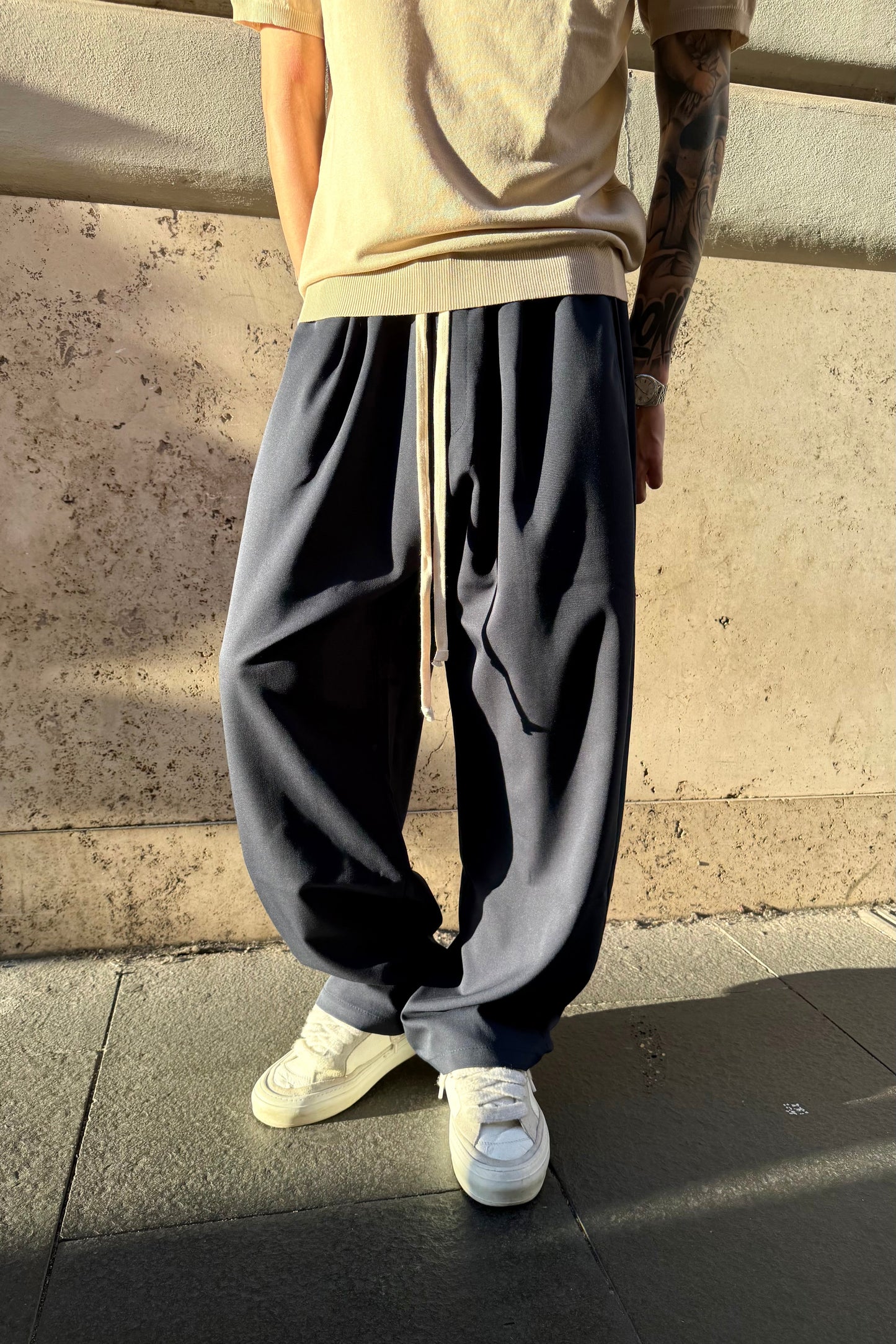 Pantalón Elegante Azul Noche
