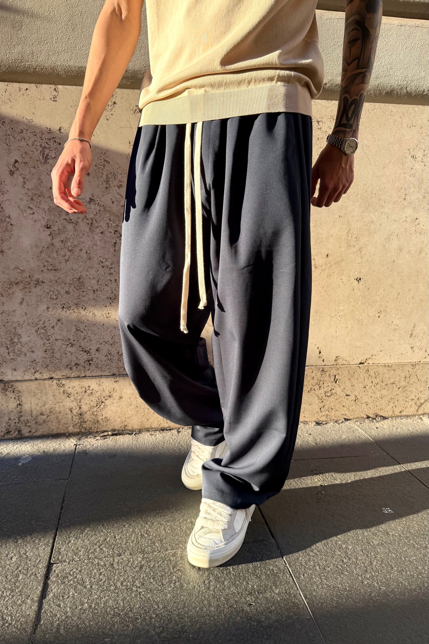 Pantalón Elegante Azul Noche