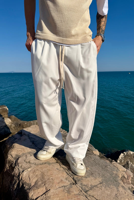 Pantalón Elegante Blanco