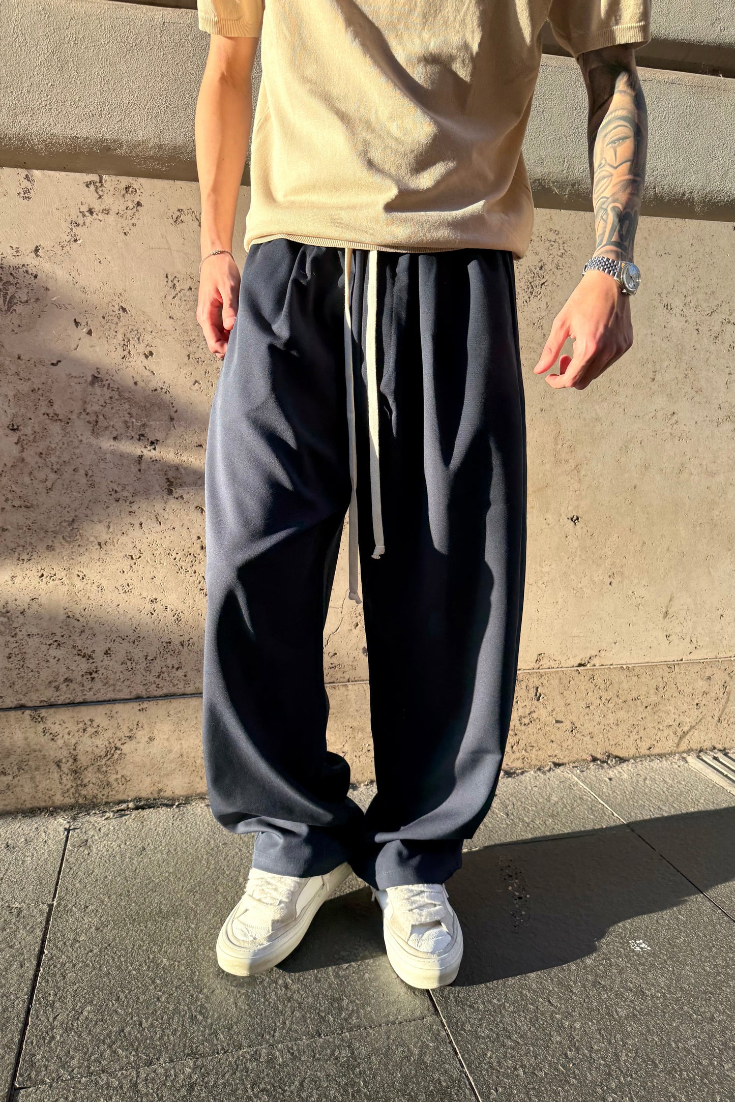 Pantalón Elegante Azul Noche
