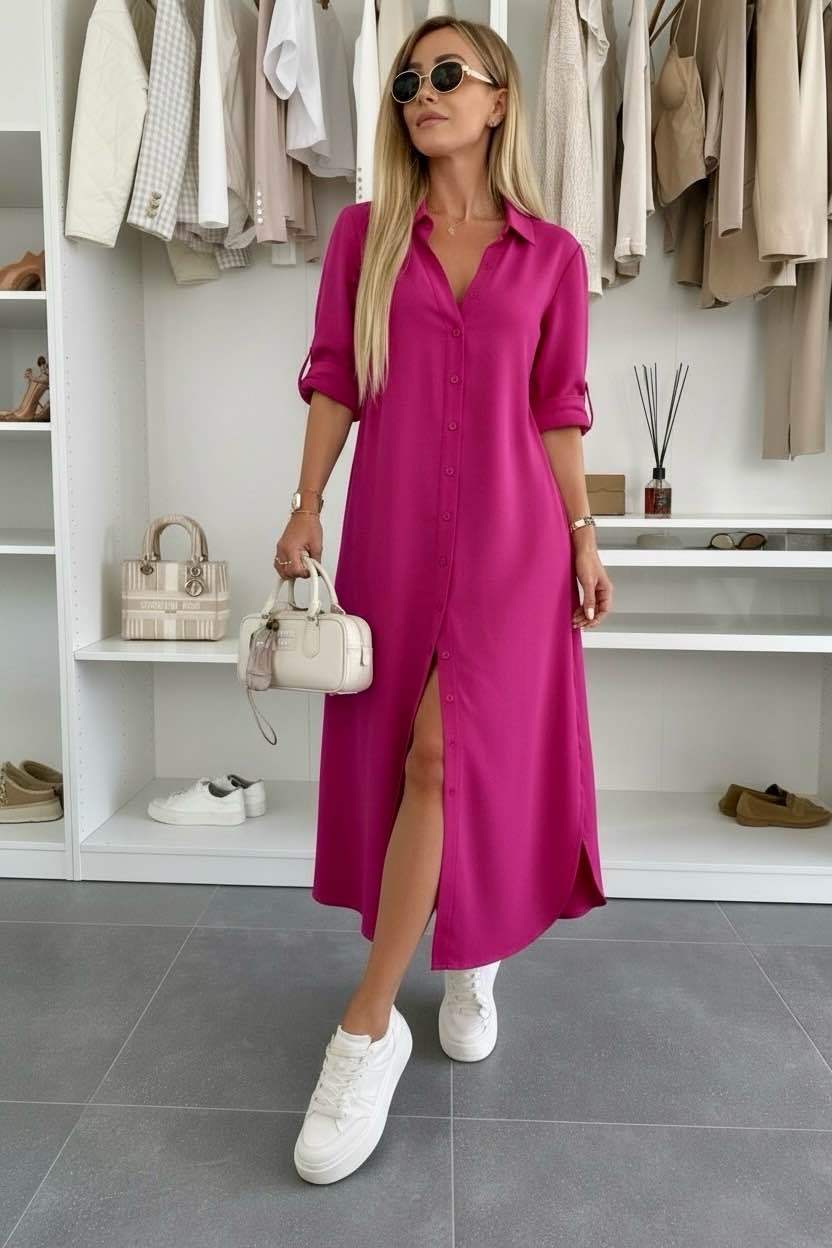Vestido Camisero Oversized