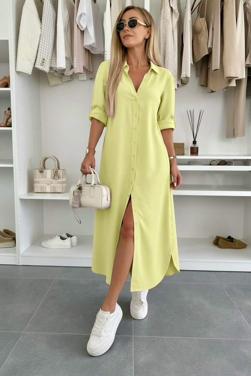 Vestido Camisero Oversized