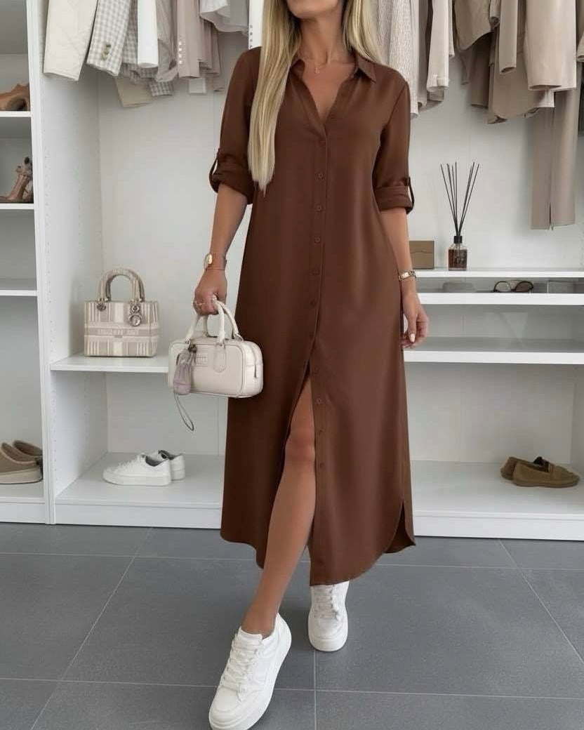 Vestido Camisero Oversized