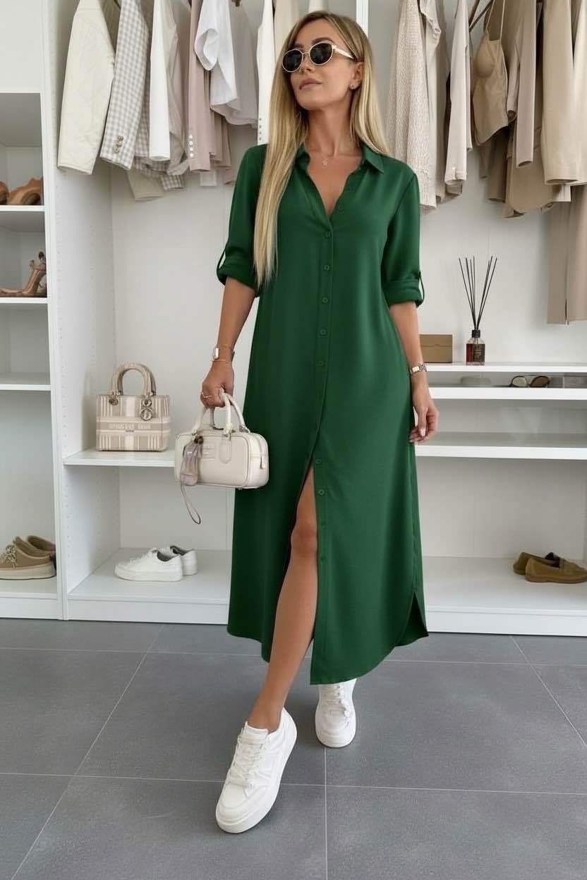 Vestido Camisero Oversized