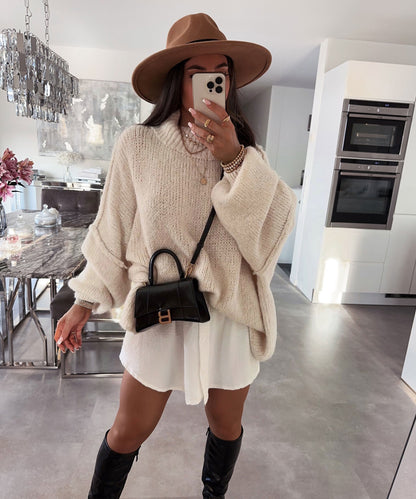 Sweater Oversize Beige