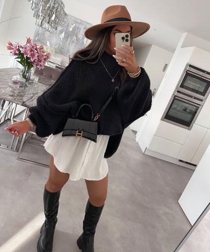 Sweater Oversize Negro