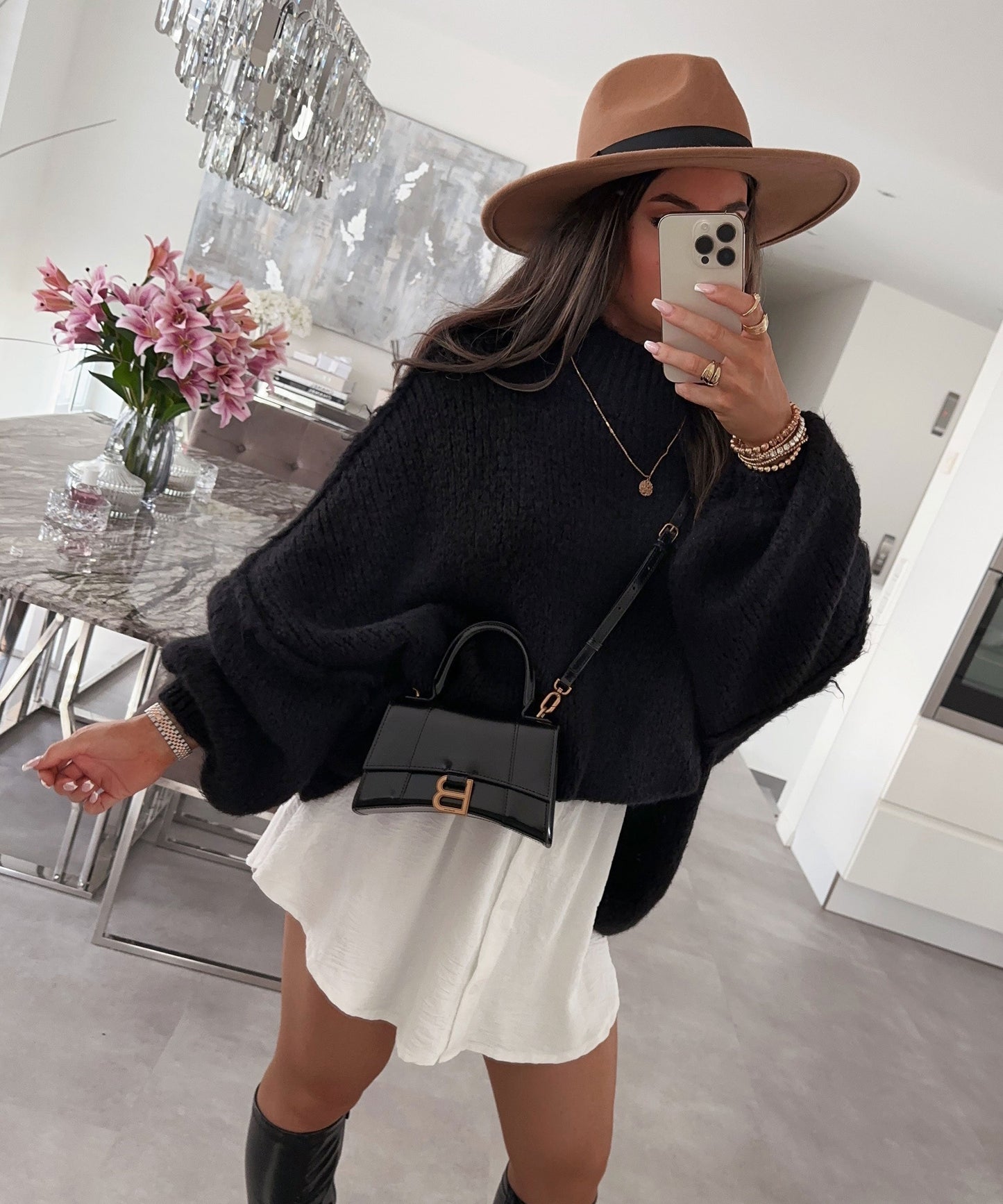 Sweater Oversize Negro