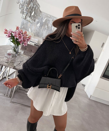 Sweater Oversize Negro