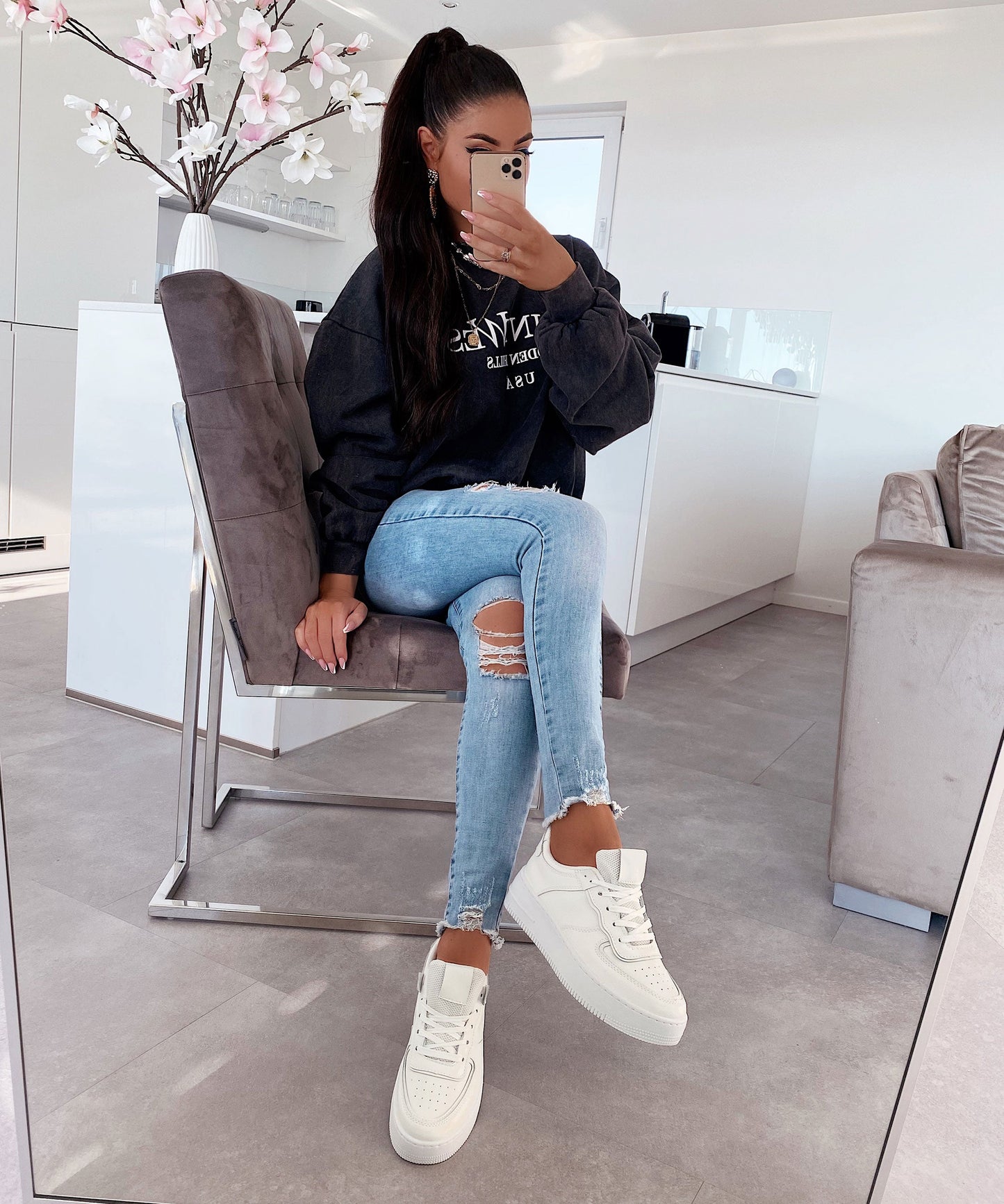 Zapatillas Urbanas en Blanco
