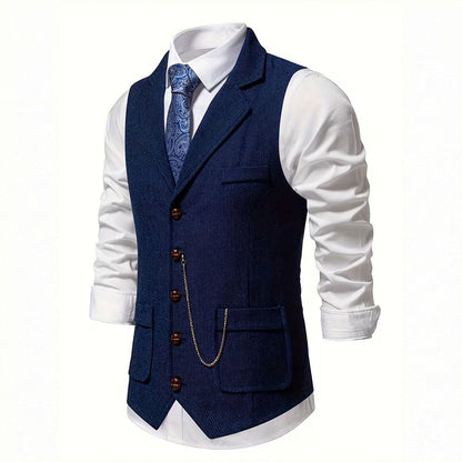 Marchetti — Chaleco de hombre en tejido ultra flexible