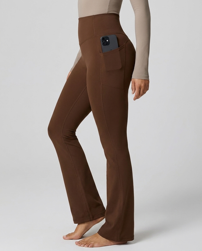 Leggings Luna - Marrón - costado