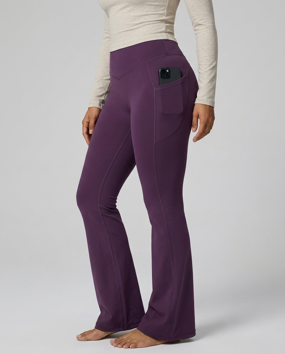 Leggings Luna - Violeta - costado