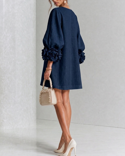 Vestido Amelia - Navy - pose 2