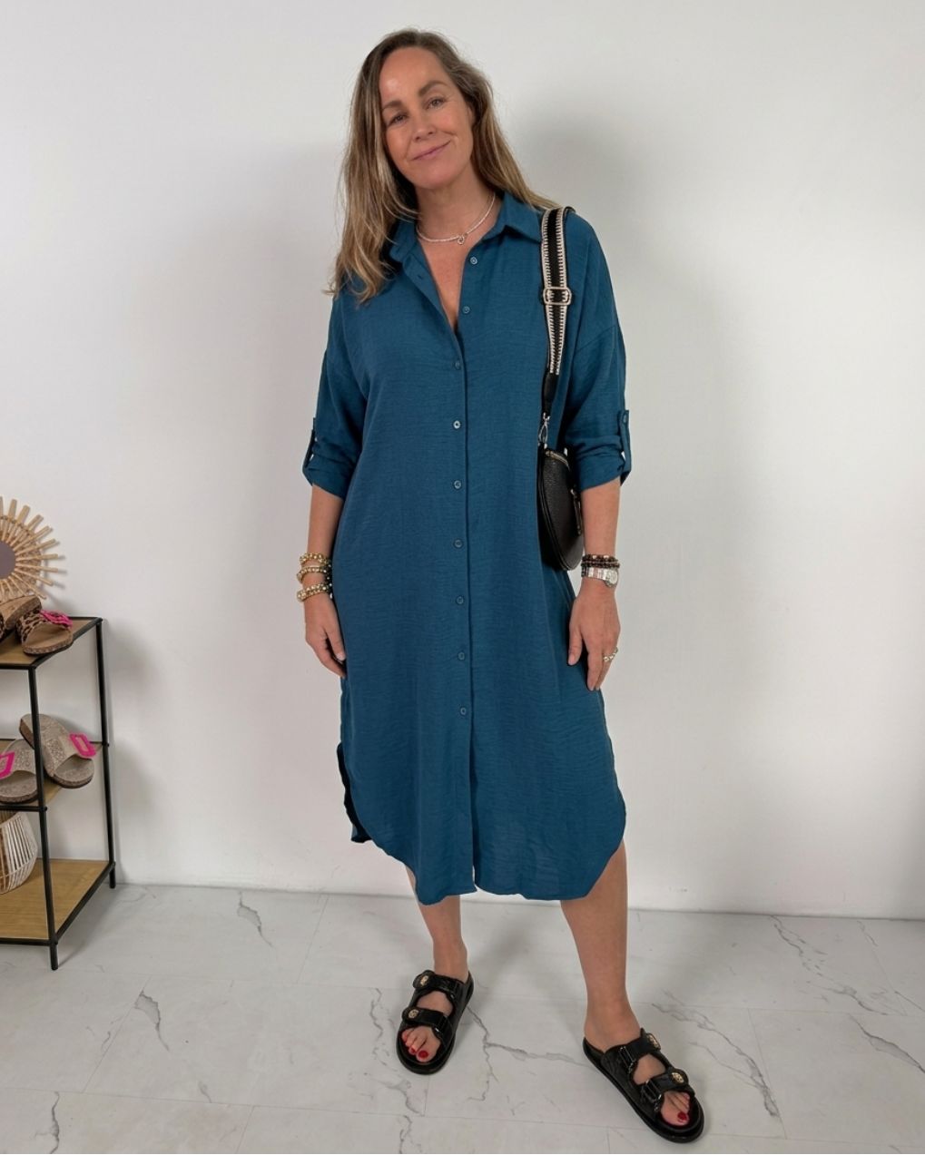 Vestido Camisero Oversized
